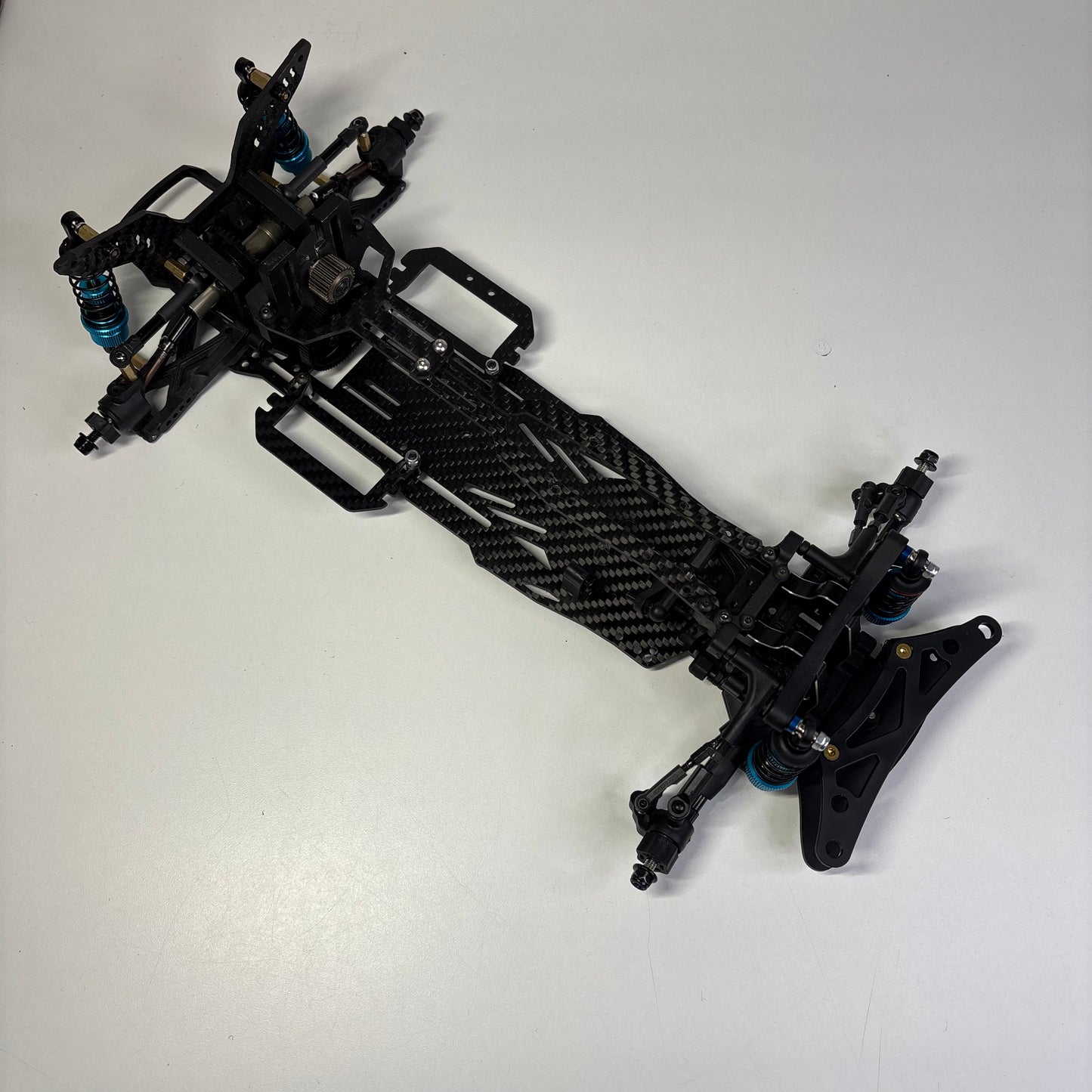 Beast Mode MRX Chassis RD2.0 Front End Carbon Black Blue