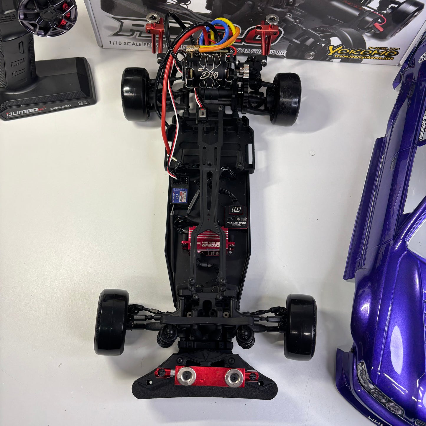 Yokomo RD2.0 RTR RWD Drift Set Up Brushless Sensored Hobbywing