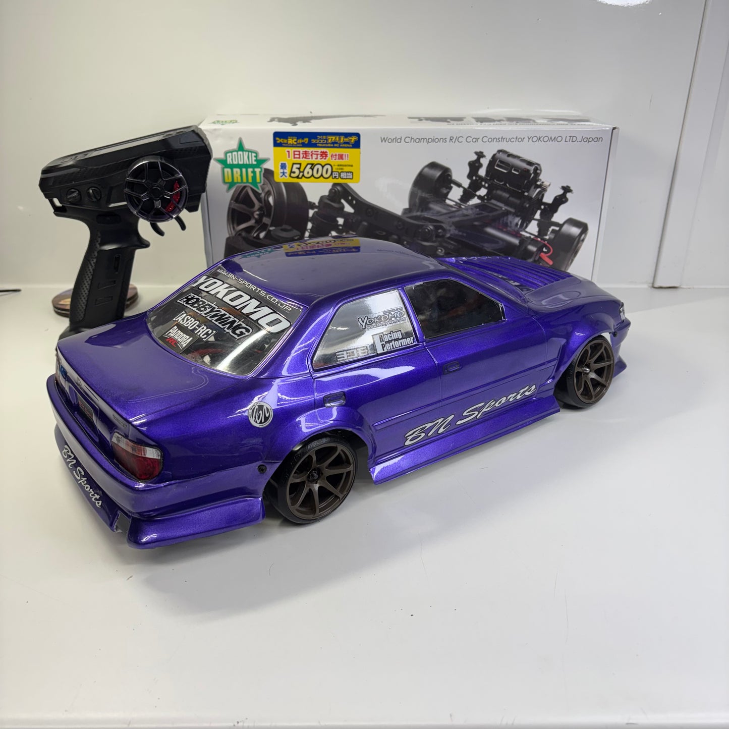 Yokomo RD2.0 RTR RWD Drift Set Up Brushless Sensored Hobbywing