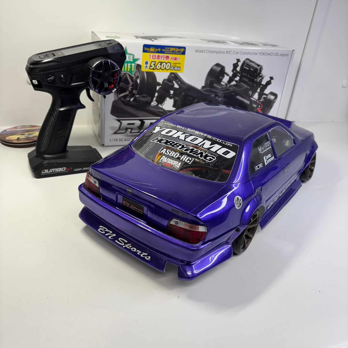 Yokomo RD2.0 RTR RWD Drift Set Up Brushless Sensored Hobbywing