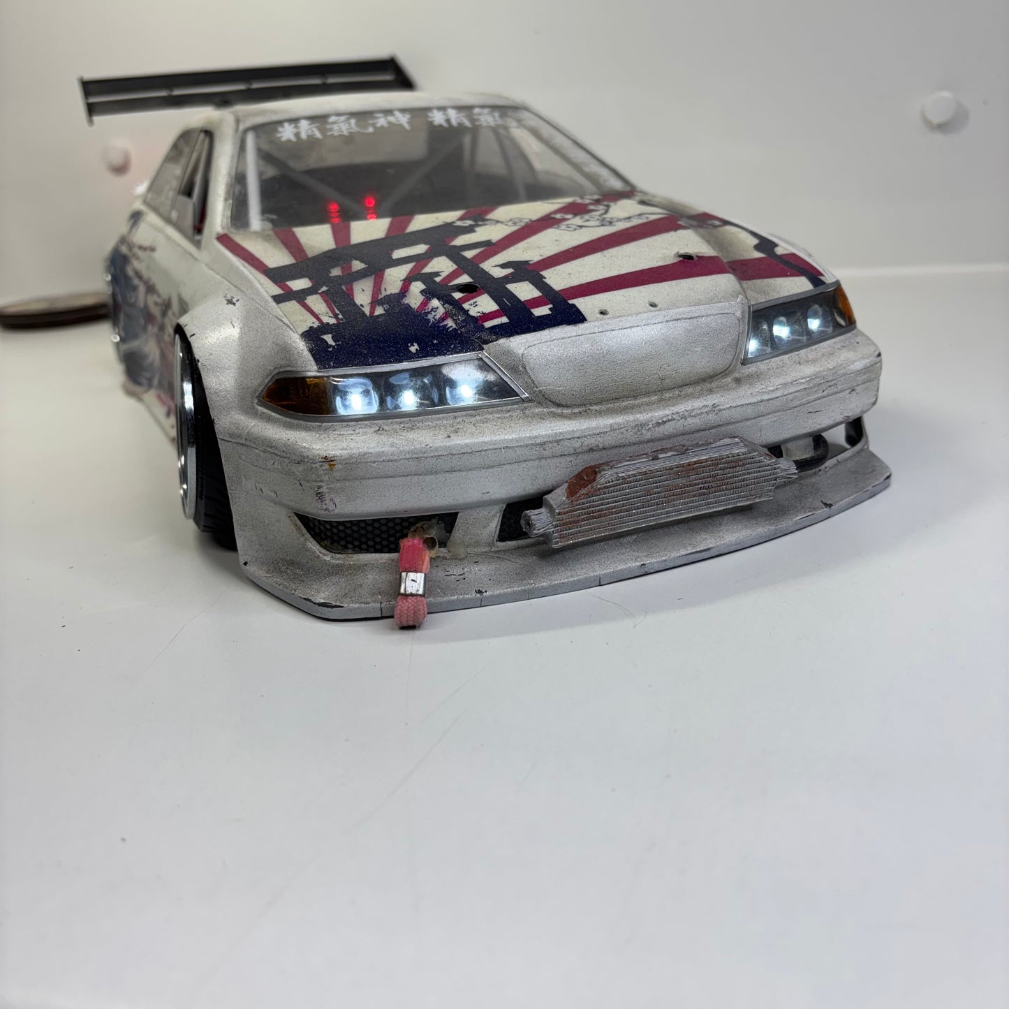 Team Zeromax Toyota Chaser Mark II Bodyshell White