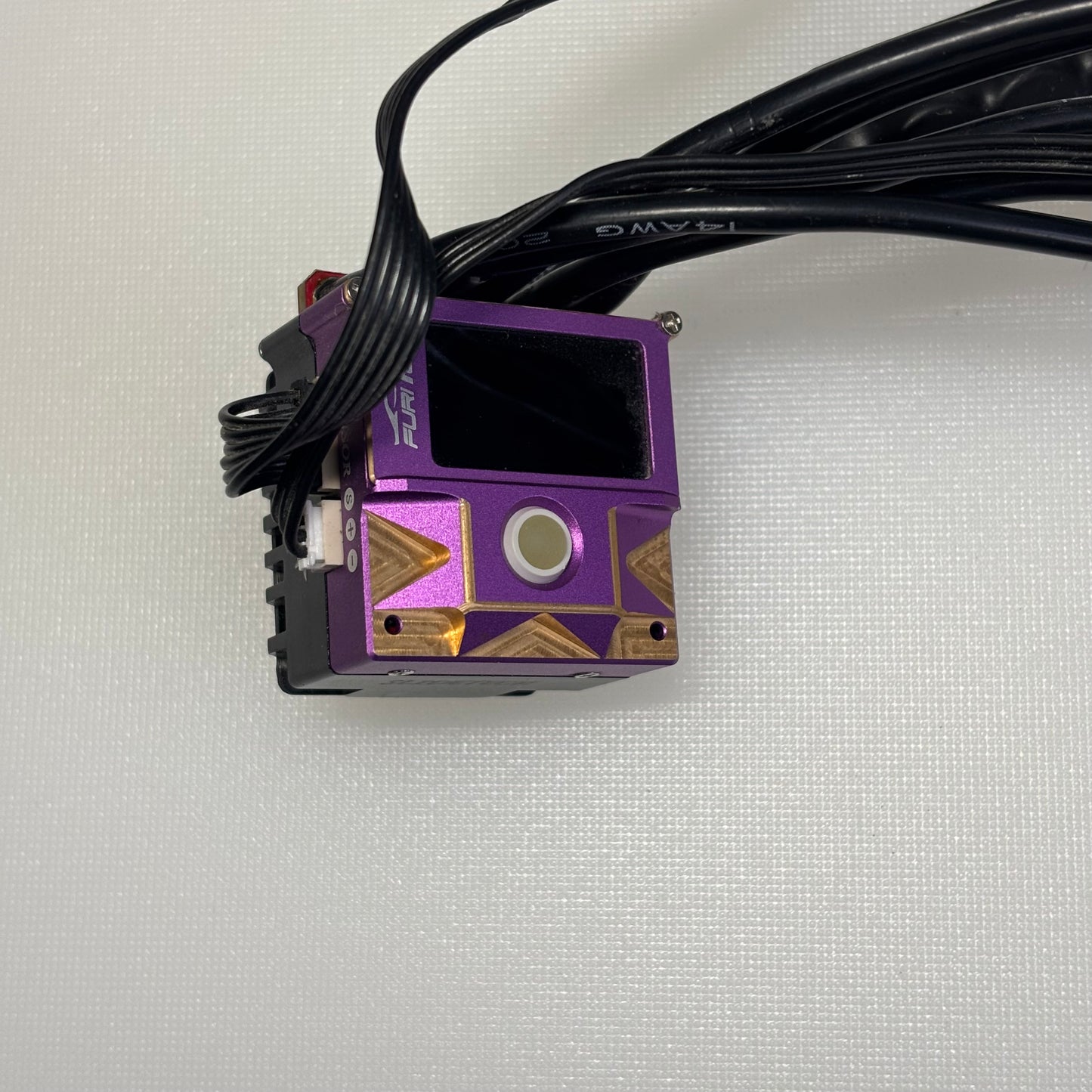 Furitek Purple Slidetech OLED Screen Programmable ESC Brushless Turbo Boost Rev Limiter