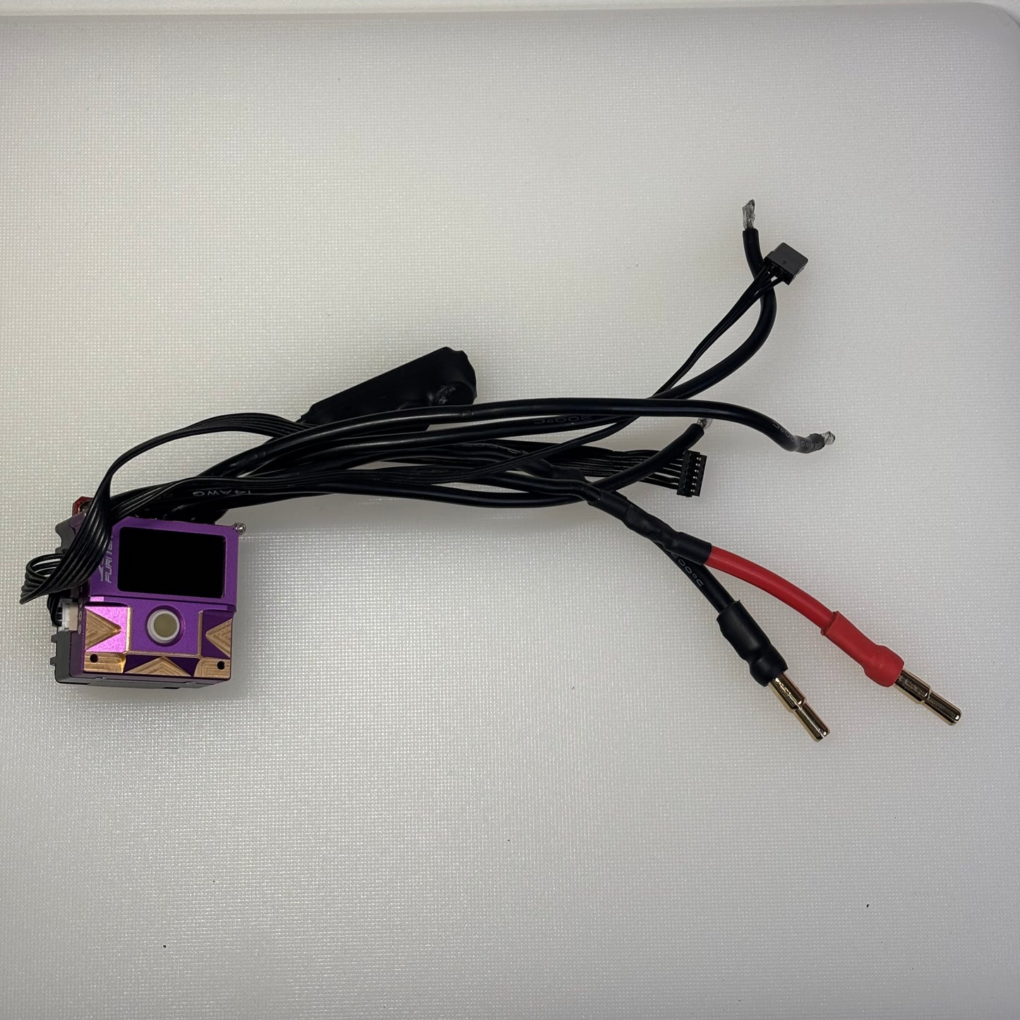 Furitek Purple Slidetech OLED Screen Programmable ESC Brushless Turbo Boost Rev Limiter