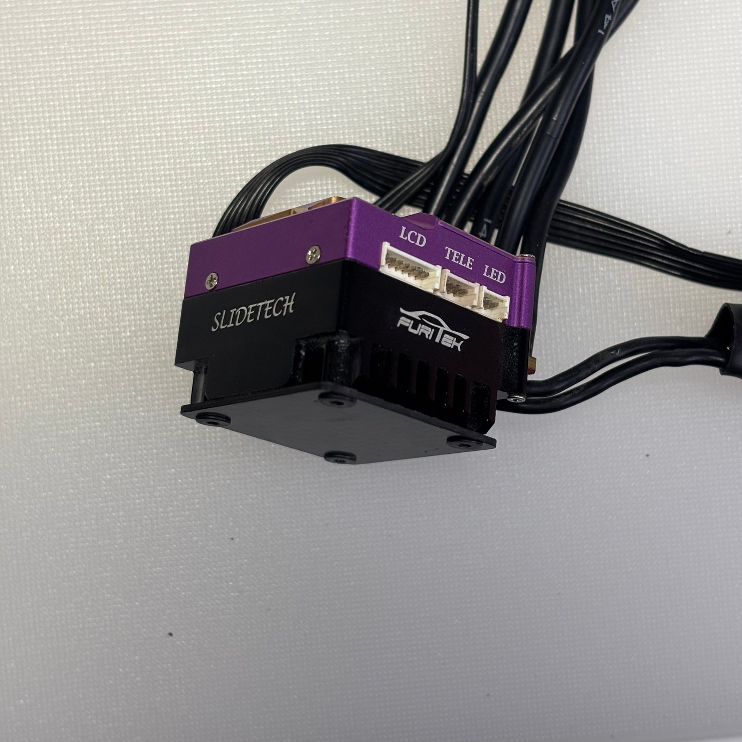 Furitek Purple Slidetech OLED Screen Programmable ESC Brushless Turbo Boost Rev Limiter