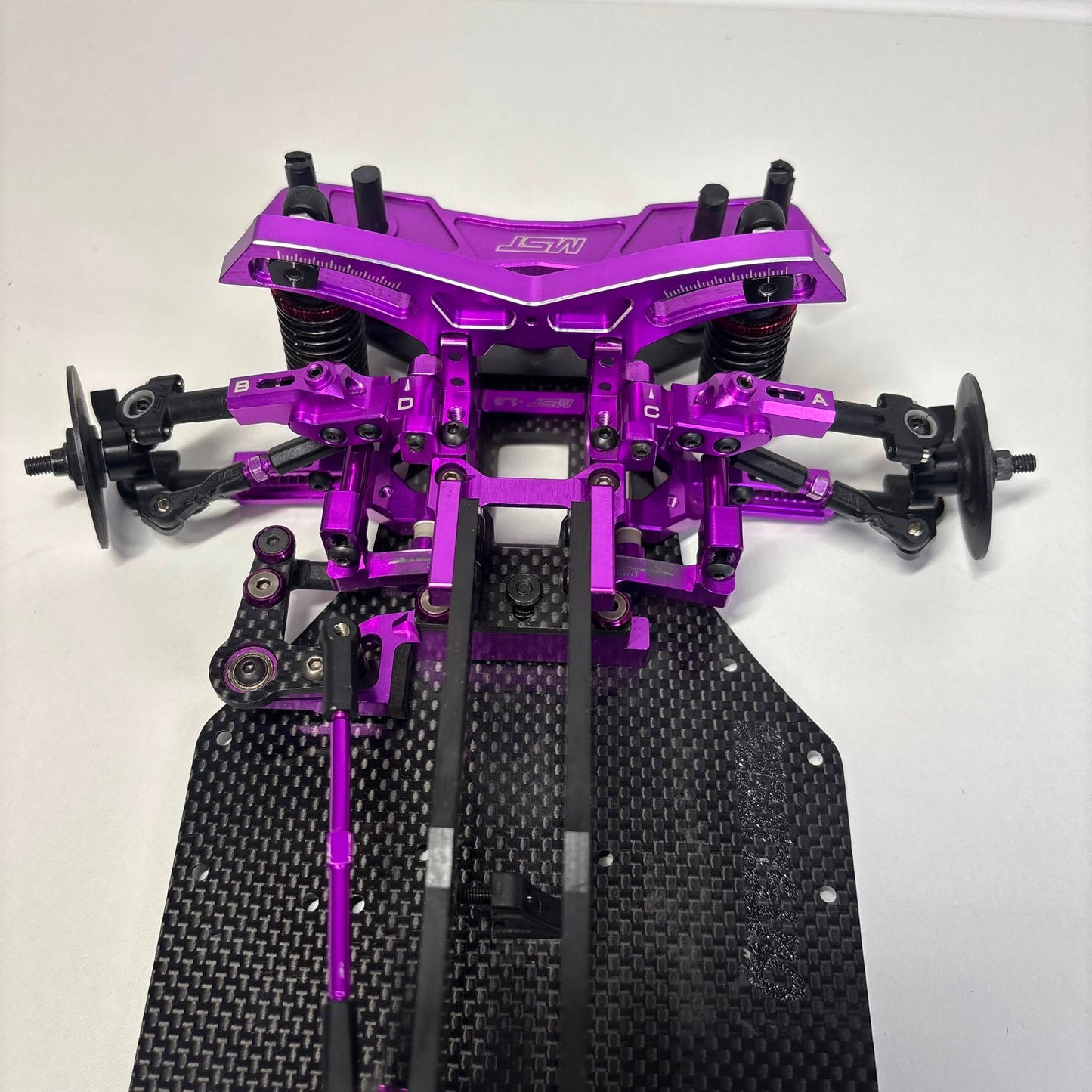 MST RMX RWD Purple Alloy Chassis Carbon