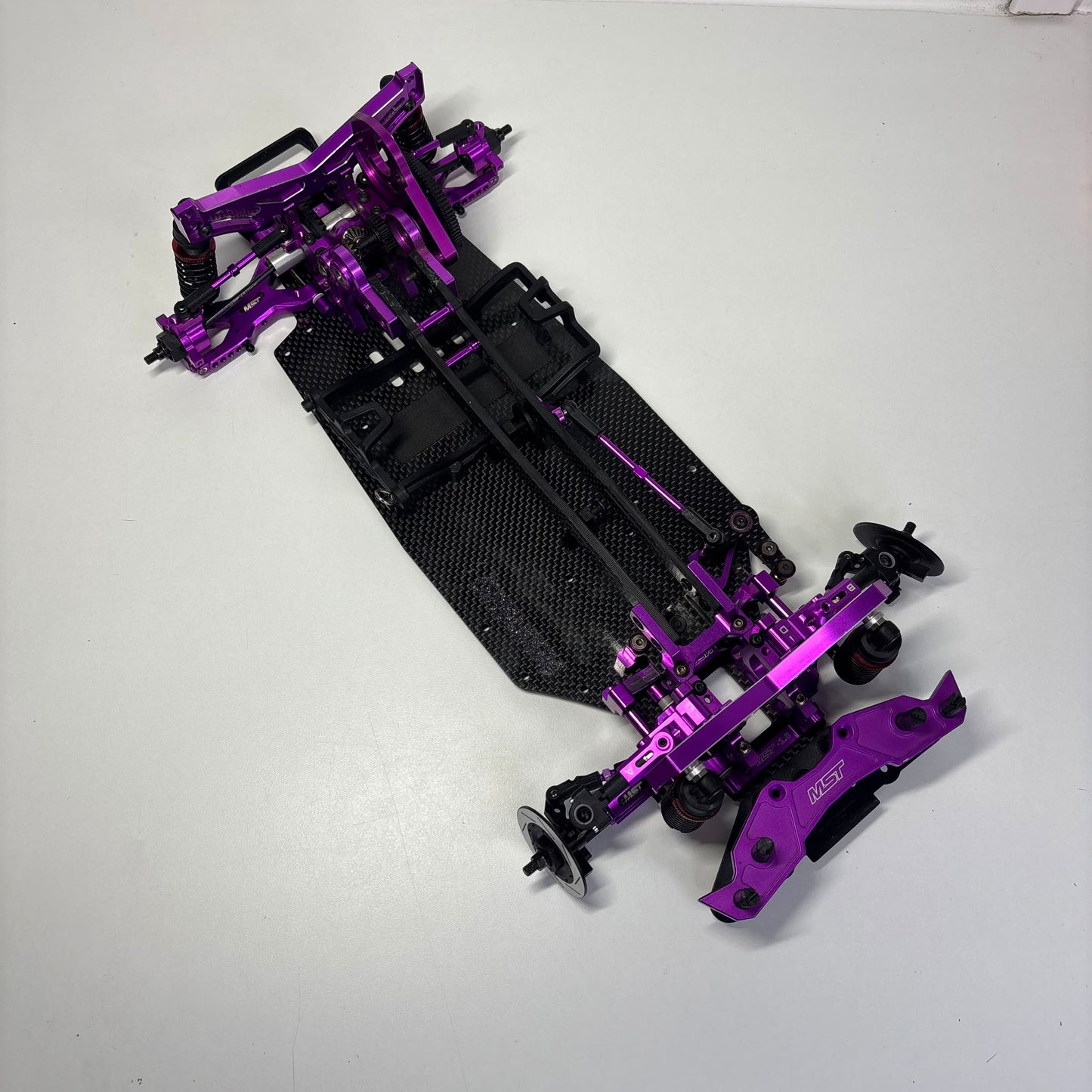 MST RMX RWD Purple Alloy Chassis Carbon